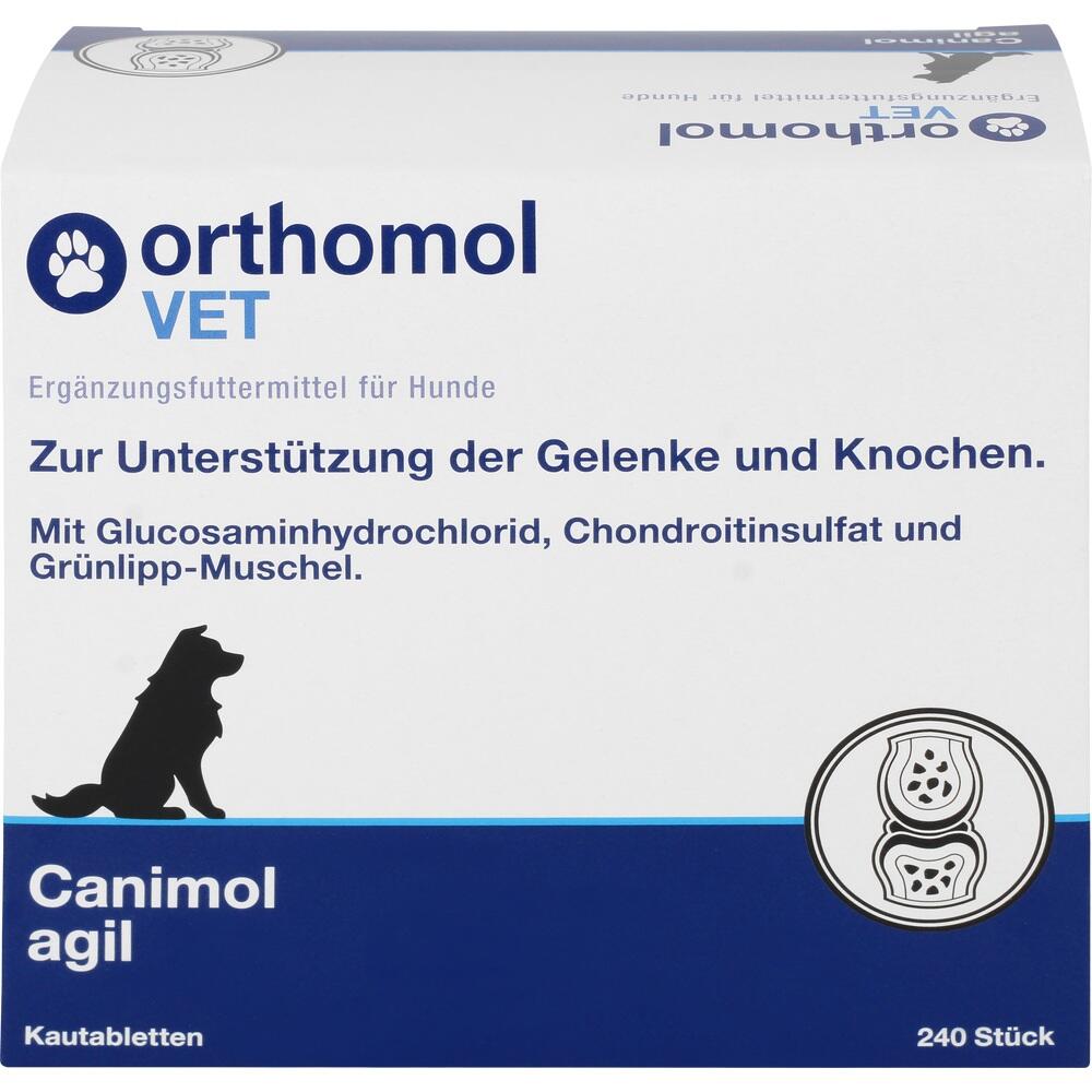 Hundemedikament zur Unterst&uuml;tzung der Gelenke und Knochen.